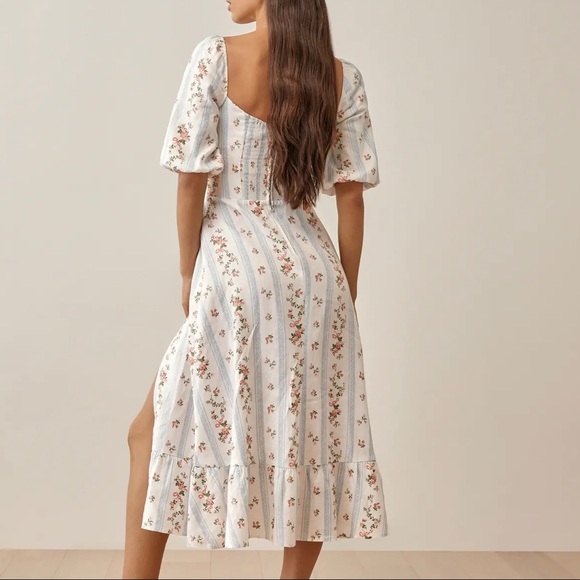 NWOT💎Reformation Belgium Linen Dress - Surrey - Picture 4 of 11